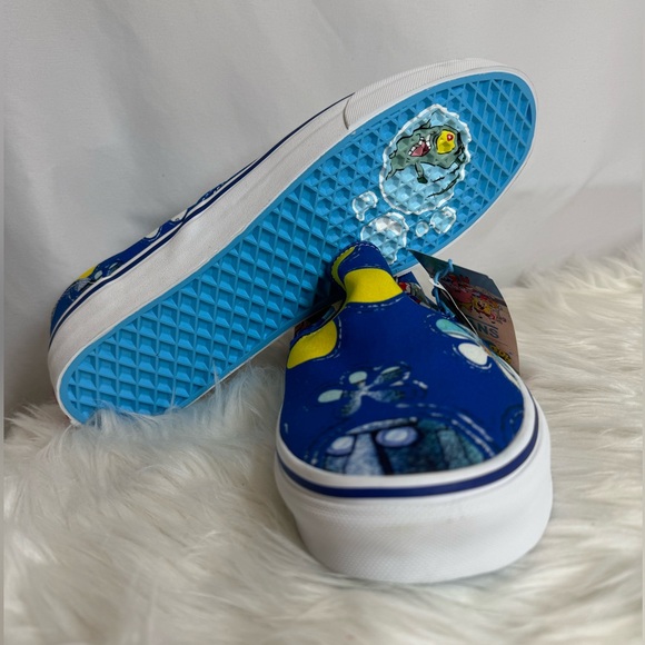 SpongeBob SquarePants x Classic Slip-On 'AlohaBob' New In Box - Picture 5 of 8
